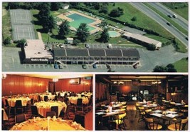 Postcard The Concord Motor Inn Mount Holly New Jersey - £3.86 GBP