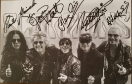 Scorpions Band Pre Printed Signed/ Autographed 11 x 17 Promo Poster 2015 - £10.95 GBP