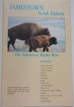 Vintage Frontier Village Jamestown North Dakota Map Brochure - $5.46 CAD