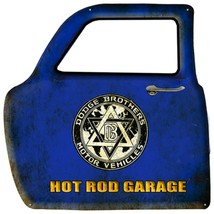 Dodge Brothers Hot Rod Garage Truck Car Door Heavy Steel Sign Large 23&quot; x 23&quot; - £182.56 GBP