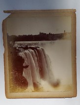 Albumen Original Photo OF Niagara Falls by Photographer Charles Bierstadt - £61.30 GBP