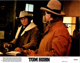 Tom Horn 1980 original 8x10 lobby card Steve McQueen drinks whisky in saloon - $25.00
