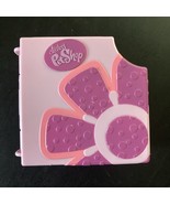 2007 Hasbro Littlest Pet Shop Pink Purple Flower Picnic Table Compact Pl... - $18.80