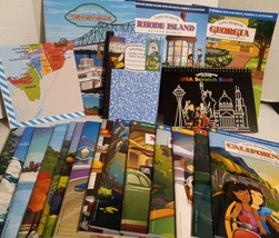 Lot Of 17 Double Sided Little Passports A Global Adventures Books And More - £33.90 GBP