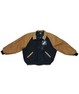 Dehen Virgin Wool Varsity Jacket Leather Sleeves XXXL Alamo Bowl Builder... - $109.74 CAD