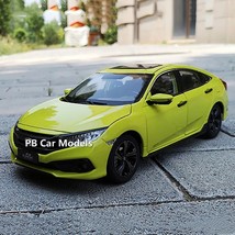Original Civic car model 2019 tenth generation CIVIC 1:18 alloy mold die-casting - £107.77 GBP