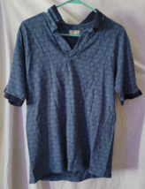 Men Natural Issue 3 Button Pullover Blue Size Tag Missing Extra Button I... - $9.99
