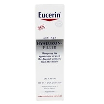 Eucerin Anti-Age Hyaluron-Filler EYE CREAM 15ml - SPF15 + UVA Sun Protection - £26.91 GBP