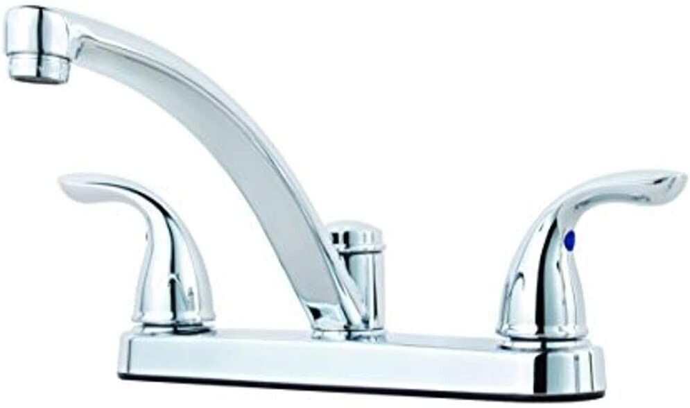 Primary image for Pfister Pfirst Series 2-Handle Kitchen Faucet Polished Chrome G135-7000