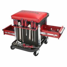 Garage Glider Rolling Tool Chest Seat(Tools Not Included) - £129.89 GBP