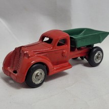 Antique Arcade Cast Iron Dump Truck Vintage Collectible 1930s 232 L - £123.90 GBP