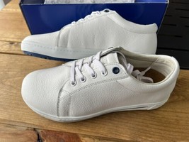 NEW Birkenstock QO 500 Leather Sneaker - White - EU 38 - US 7L/5M - Regu... - £89.55 GBP