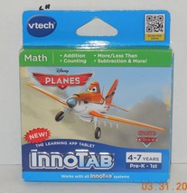 VTech - Disney Planes | Math | InnoTab Systems | 4-7 Years Pre-K to 1st ... - $14.43
