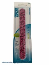 TRIM Salon Pink Leopard Print Emery Boards Nail Care Professional Quality New - £7.88 GBP