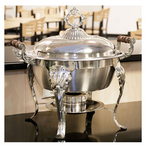 5QT Stainless Round Chafer Chafing Dish Catering Banquet Buffet Warmer +... - $53.25