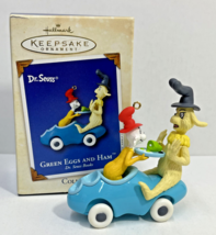 2002 Hallmark Ornament - Green Eggs and ham (Dr. Seuss Books, 4th in Series) - £12.64 GBP