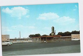 Postcard IN Indiana Highland Brant Motel Old Cars Chrome Unused - £3.95 GBP