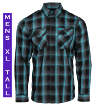 Dixxon Flannel - Fifth Ave Bamboo Shirt - Long Sleeve - Men&#39;s Xl Tall , Xlt - £59.34 GBP