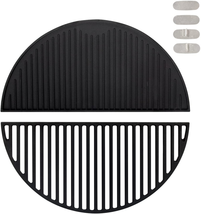Half Moon Cast Iron Cooking Grate for 22&quot; Weber Charcoal Grills Big Gree... - $149.42