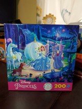 Ceaco Disney Princess: Cinderella&#39;s Carriage Jigsaw Puzzle &amp; Poster - 20... - £9.83 GBP