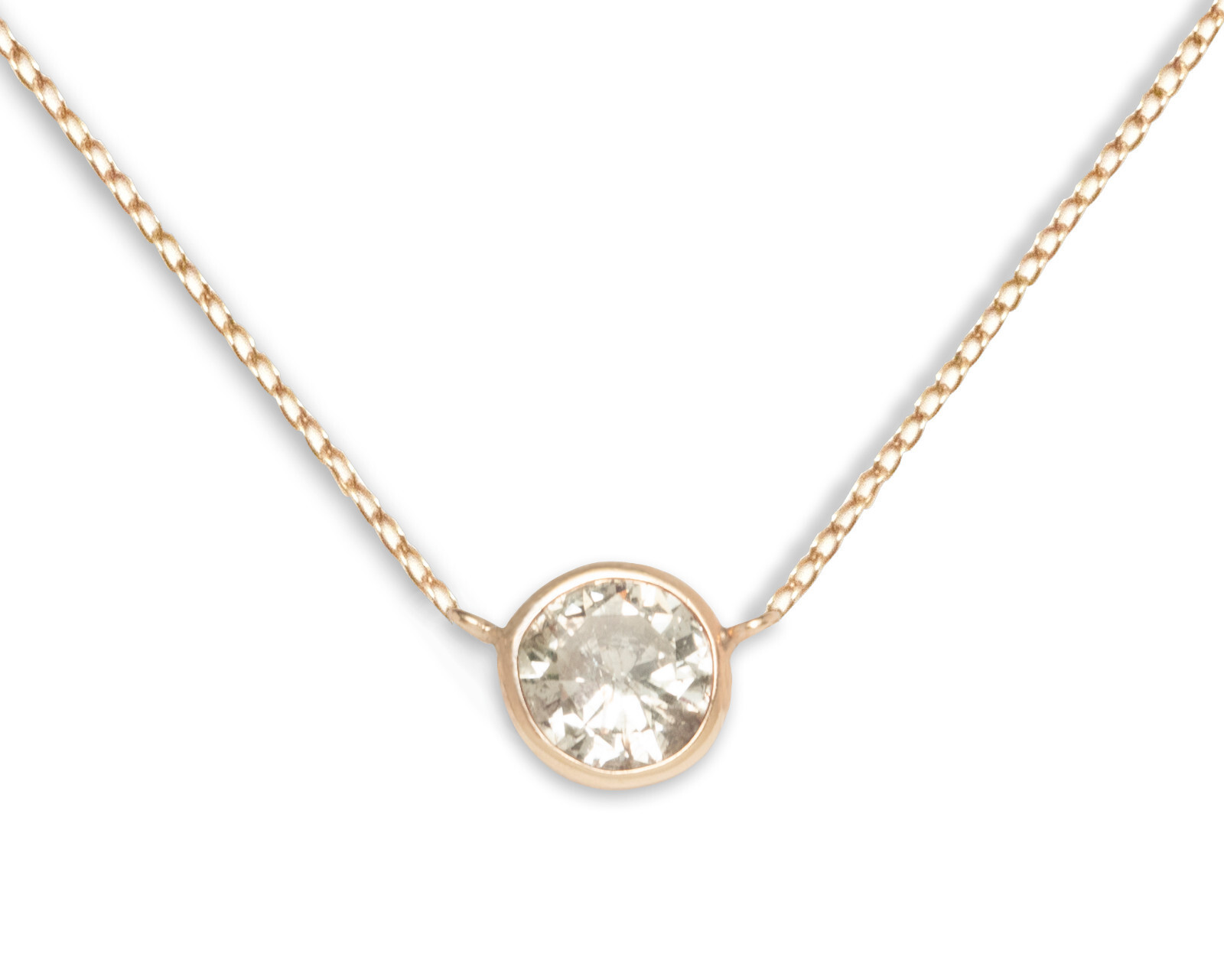 Authenticity Guarantee
GIA 1.15c BRILLIAT CUT NATURAL DIAMOND PENDANT 14K GO... Item image 3