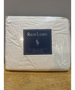 Vtg Ralph Lauren Full Fitted Sheet 100% Cotton 250 Thread Fits To 14” Ne... - $912.78 MXN