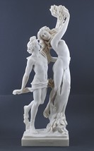 God Apollo &amp; Daphne Cast Marble Large Statue Sculpture Copy Bernini 18.9in - £146.08 GBP