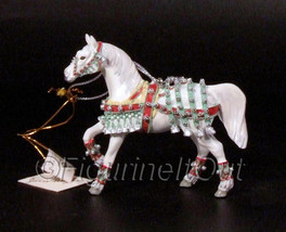 Trail of Painted Ponies Silver Bells Ornament 12335 signed - £48.36 GBP