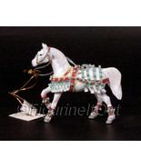 Trail of Painted Ponies Silver Bells Ornament 12335 signed - $60.00