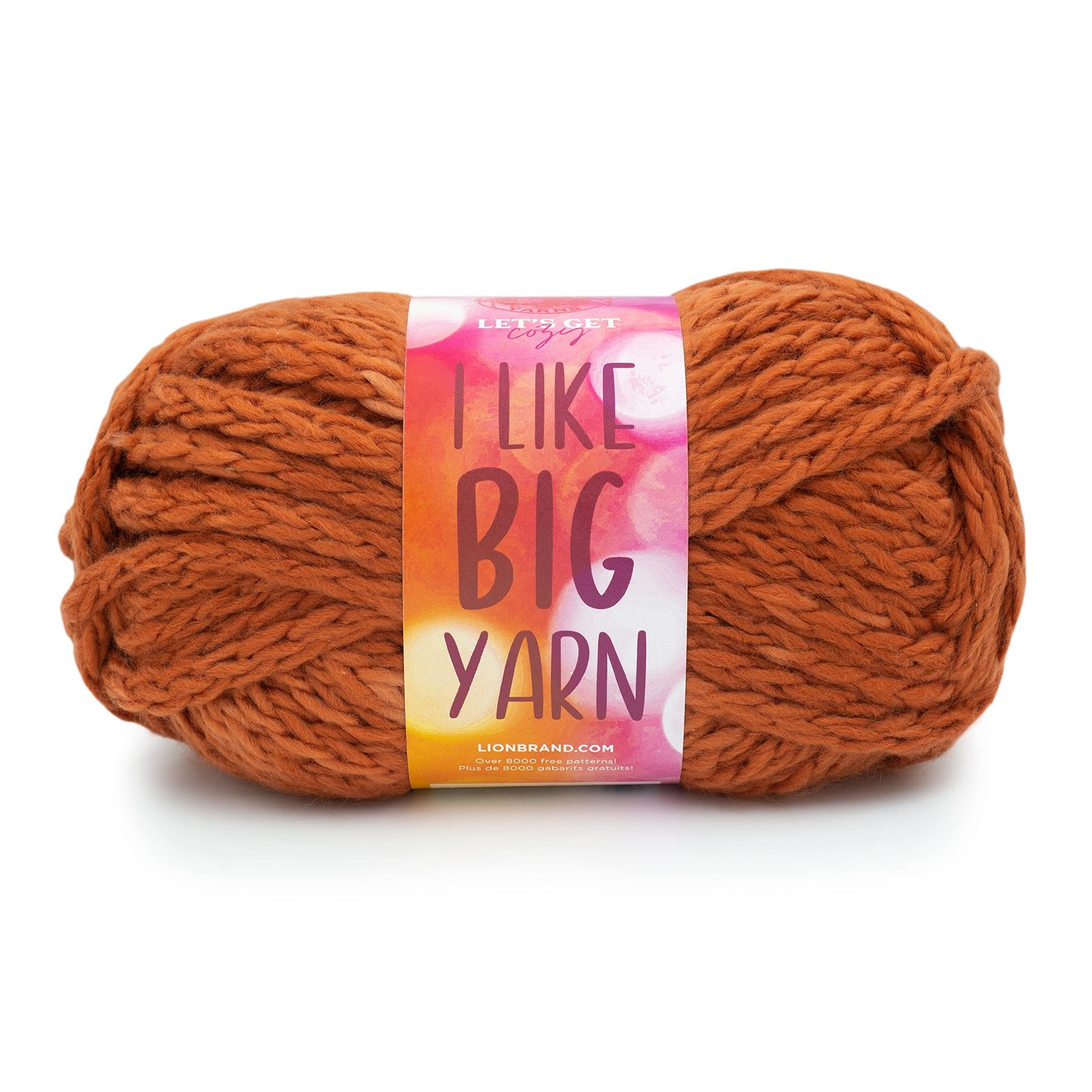 Lion Brand Yarn I Like Big Yarn, Marmalade - $14.99