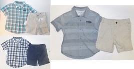 Calvin Klein Toddler Boys 2 Piece Shorts Sets 3 Choices Size 24 Months NWT - £19.26 GBP