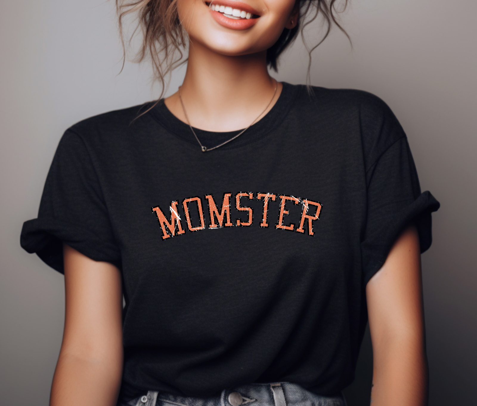 Primary image for Momster Halloween Shirt for Women - Cute and Creepy Mommy Monster Costume Top, P
