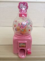 Sanrio Hello Kitty Mini Gashapon Machine and candy Very Cute, Rare NEW - £15.79 GBP