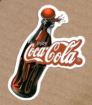 Enjoy Coca-Cola - Vinyl Sticker 3.5&quot; x 2.25&quot; Soda Waterproof Durable Sunproof - £3.86 GBP