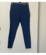 Worthington Skinny Pants Woman’s Size 8 Blue Solid Rayon Casual Pull On New - €16,59 EUR