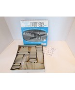 Atlas #80 HO Gauge Pier Set Model RR Missing Parts w/Box &amp; Incomplete Lot-E - $184.40 MXN