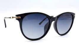 New Enrique Cavaldi 1814 Black Gold Cat Eye Gradient Sunglasses 55-18-133 #43 - £17.98 GBP