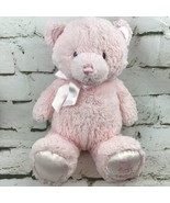 Baby Gund My First Teddy Bear Pink Stuffed Animal Plush Nursery Ribbon L... - $11.88