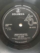 KEN DODD - BROKENHEARTED / MAYBE BECAUSE OF YOU (UK 7&quot; VINYL SINGLE) - £3.05 GBP