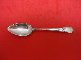Early American Engraved by Lunt Sterling Silver Demitasse Spoon 4 1/2&quot; - £30.76 GBP
