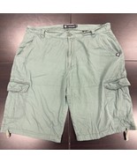 Akademiks Cargo Shorts Casual Outdoor Utility Olive Green Mens Size 38 - $31.44 CAD