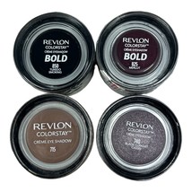 Revlon Colorstay Creme Eye Shadow W/ Built In Brush Lot Of 4 Merlot Espr... - £10.14 GBP