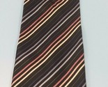 Giorgio Brutini Men’s Neck Tie Multi Color Striped Pattern  - £4.66 GBP