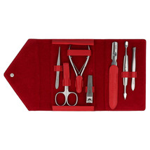 Nippes Solingen Stainless Steel 7-piece Manicure Set Pick your color - $116.84