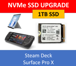 Wd 1TB M.2 2230 Ssd Nv Me PCIe4x4 SN740 For Steam Deck Asus Rog Flow X Laptop Usa - £79.83 GBP