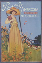 Pascall Ambrosia Devonshire Milk Chocolate - (Advert) Framed Picture - 11 x 14 - £26.12 GBP