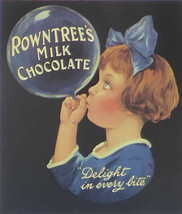 Rowntrees Milk Chocolate - (Advert) Framed Picture - 11 x 14 - £25.91 GBP