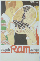 La roquette Ram a la vogue - (Tennis Advert) Framed Picture - 11 x 14 - £25.97 GBP
