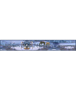 Blue Country Western Winter web banner - $7.00