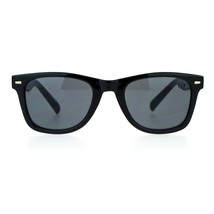 Unisex Square Sunglasses Designer Fashion Horn Rim Frame UV 400 - £8.65 GBP